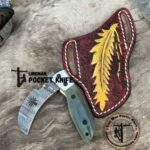 custom made lineman pocket knife